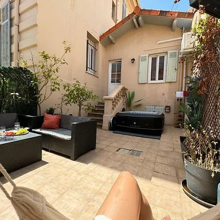 Lägenhet 1br Terrace 9min Palais Festival *