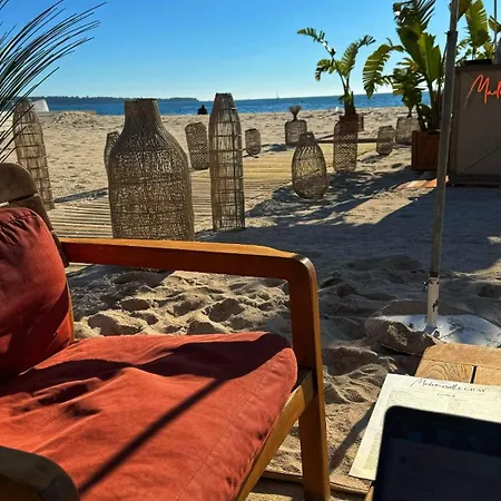 Lägenhet 1br Terrace 9min Palais Festival Cannes